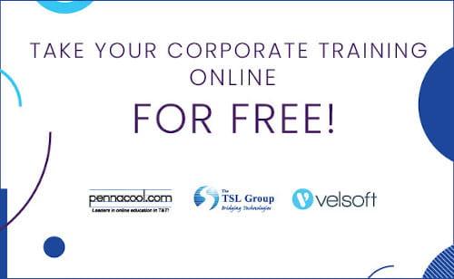 Pennacool.com and TSL are offering organizations to move their corporate training on-line for free main image