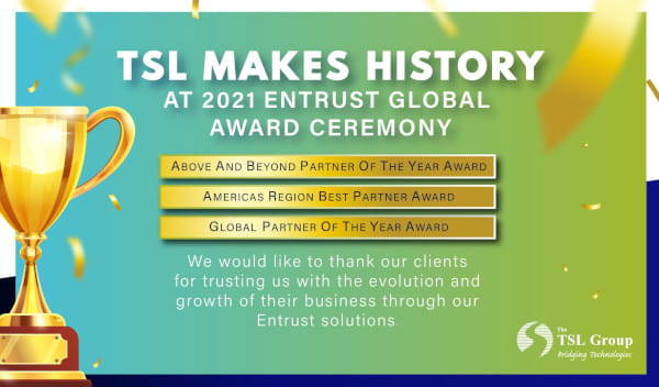 TSL Makes History at Global Award Ceremony main image